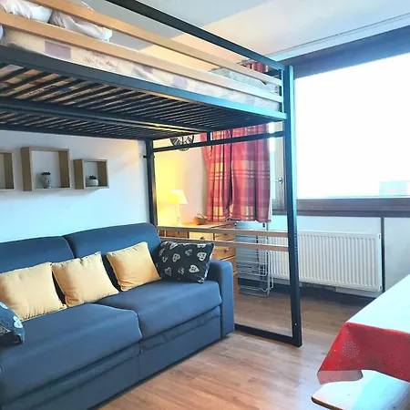 Apartment Cosy A Plagne Centre Avec Acces Direct Aux Pistes - Fr-1-351-147